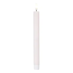 Xenos Led Kaarsen-LED dinerkaars - paars - ø2.2x24.5 cm