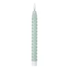 Xenos Led Kaarsen-LED dinerkaars twist smal - groen - ø2.5x24.5 cm