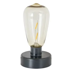 Xenos Led Lampen-LED lamp op batterij - ø7,5x15 cm