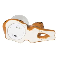 Xenos Tafellampen-LED lamp tijger - multikleur - 12.5x18.5x9 cm