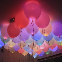 Xenos Ballonnen-LED lampjes voor ballonnen - set van 10