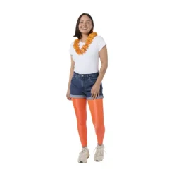 Xenos Verkleedkleding-Legging - oranje