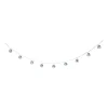 Xenos Kerstslingers|Lichtslingers-Lichtslinger met discoballen - 10 LED - 165 cm