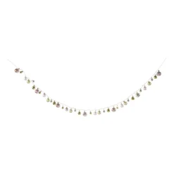 Xenos Kerstslingers|Lichtslingers-Lichtslinger met kerstballen - 20 LED - 210 cm