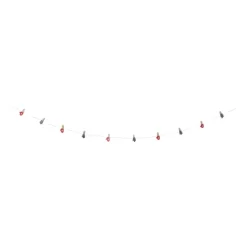 Xenos Kerstverlichting|Kerstslingers-Lichtslinger met knijpers kerst - 30 cm - diverse varianten
