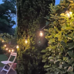 Xenos Lichtslingers-Lichtsnoer voor buiten - 10 LED lampen - 7.5 meter