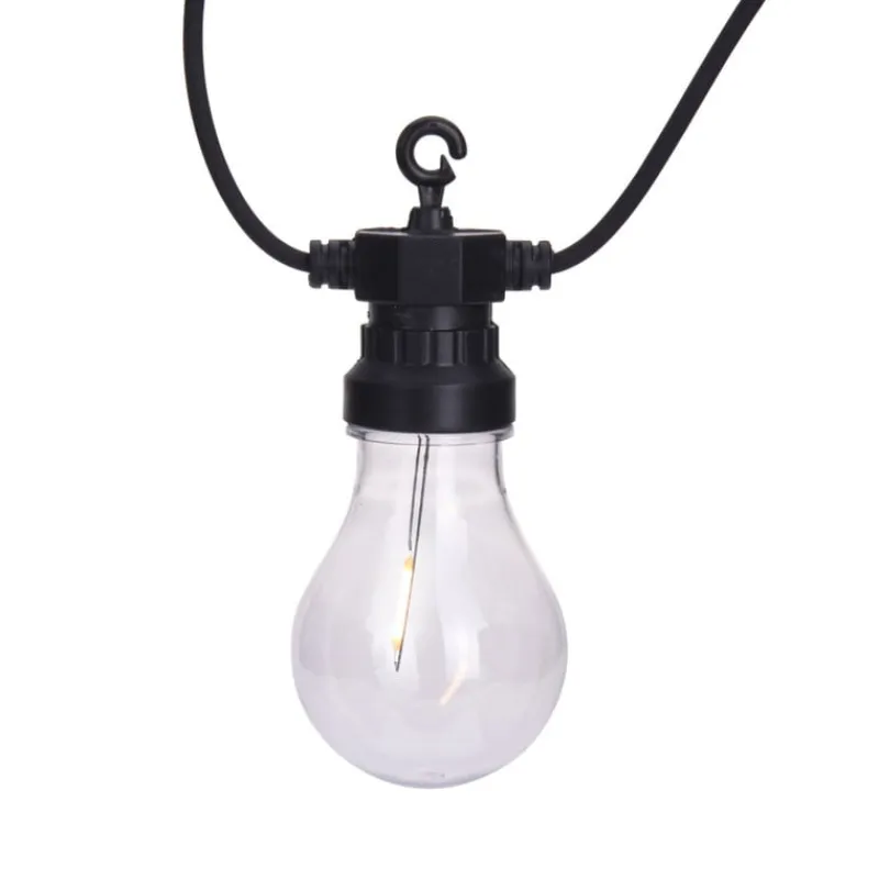 Xenos Lichtslingers-Lichtsnoer voor buiten - 10 LED lampen - 7.5 meter
