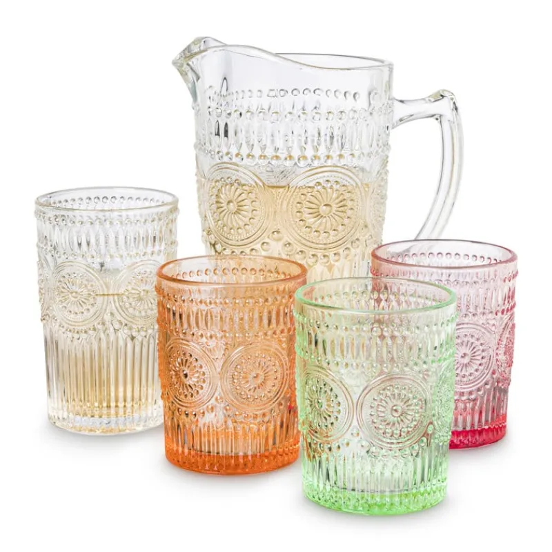 Xenos Bruiloft|Longdrinkglazen-Longdrinkglas romantic - transparant - 300 ml