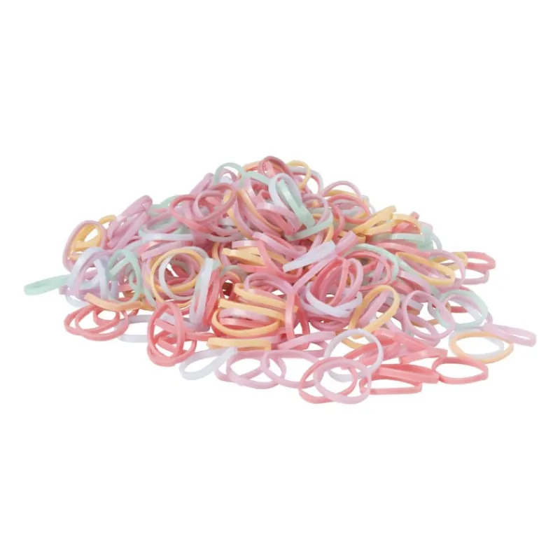 Xenos Knutselspullen-Loombands set - multikleur - 3.1x13.1x10.3 cm