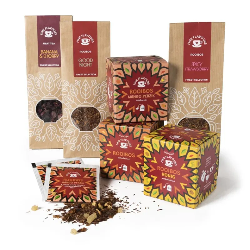 Xenos Thee-Losse rooibos thee - Banana & Cherry Party - 75 g