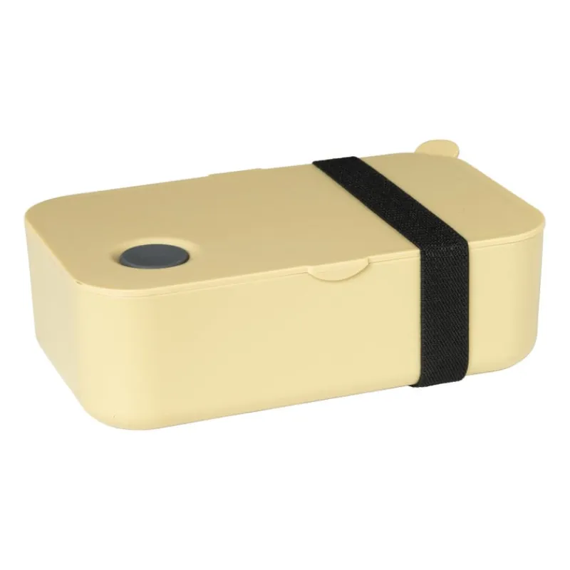 Xenos Broodtrommels-Lunchbox met elastiek - diverse kleuren - 1 liter