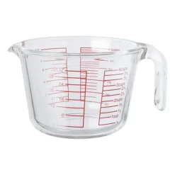 Xenos Keukengerei-Maatbeker - glas - 1 liter