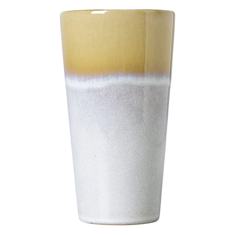 Xenos Mokken-Macchiato mok roots - oker - 275 ml
