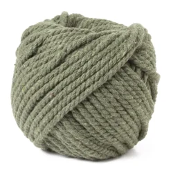 Xenos Garen|Knutselspullen-Macrame touw - groen - 40 meter
