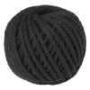 Xenos Garen-Macrame touw - zwart - 40 meter