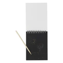 Xenos Kleurboeken-Magic kras blok inclusief pen