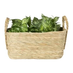 Xenos Manden|Manden-Mand Basix rechthoek - 18x40x30 cm - naturel
