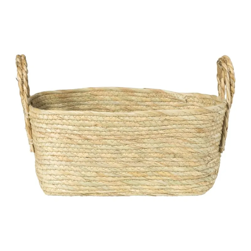 Xenos Manden|Manden-Mand Basix rechthoek - 16x35x25 cm - naturel