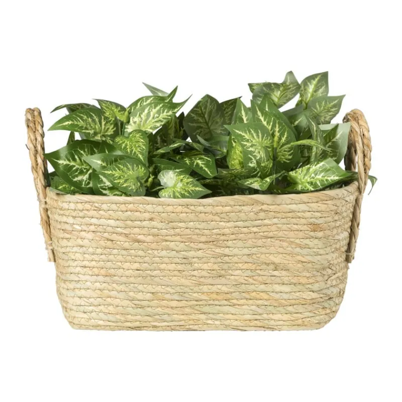 Xenos Manden|Manden-Mand Basix rechthoek - 16x35x25 cm - naturel