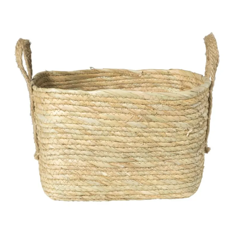 Xenos Manden|Manden-Mand Basix vierkant - 30x30x30 cm - naturel