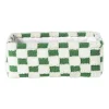 Xenos Manden|Manden-Mand checks klein - groen/wit - 11x30x20 cm