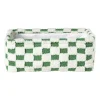 Xenos Manden|Manden-Mand checks middel - groen/wit - 13x33x23 cm