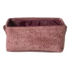 Xenos Manden|Manden-Mand chenille - rood - 30x20x14 cm