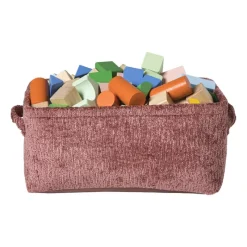 Xenos Manden|Manden-Mand chenille - rood - 30x20x14 cm