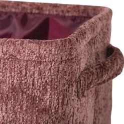 Xenos Manden|Manden-Mand chenille - rood - 30x20x14 cm