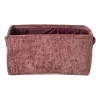Xenos Manden|Manden-Mand chenille - rood - 33x23x16 cm
