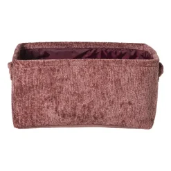 Xenos Manden|Manden-Mand chenille - rood - 33x23x16 cm