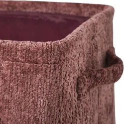 Xenos Manden|Manden-Mand chenille - rood - 33x23x16 cm
