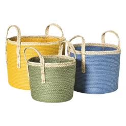 Xenos Manden|Manden-Mand colors - geel/bruin - ø21x18 cm