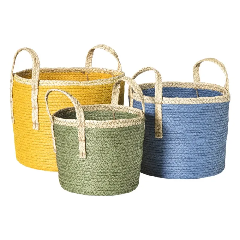 Xenos Manden|Manden-Mand colors - geel/bruin - ø21x18 cm