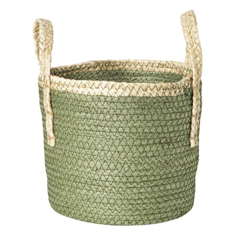 Xenos Manden|Manden-Mand colors - groen/bruin - ø21x18 cm