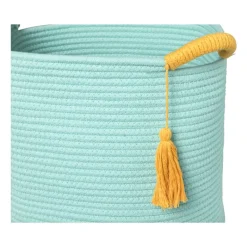 Xenos Manden|Manden-Mand colors hoog - blauw/oranje - ø34x34 cm