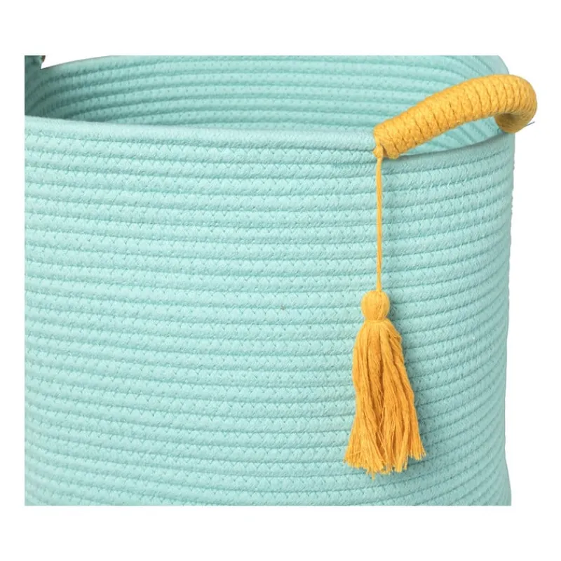Xenos Manden|Manden-Mand colors hoog - blauw/oranje - ø34x34 cm