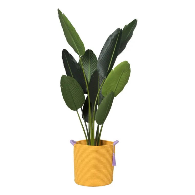 Xenos Manden|Manden-Mand colors hoog - oranje/paars - ø34x34 cm