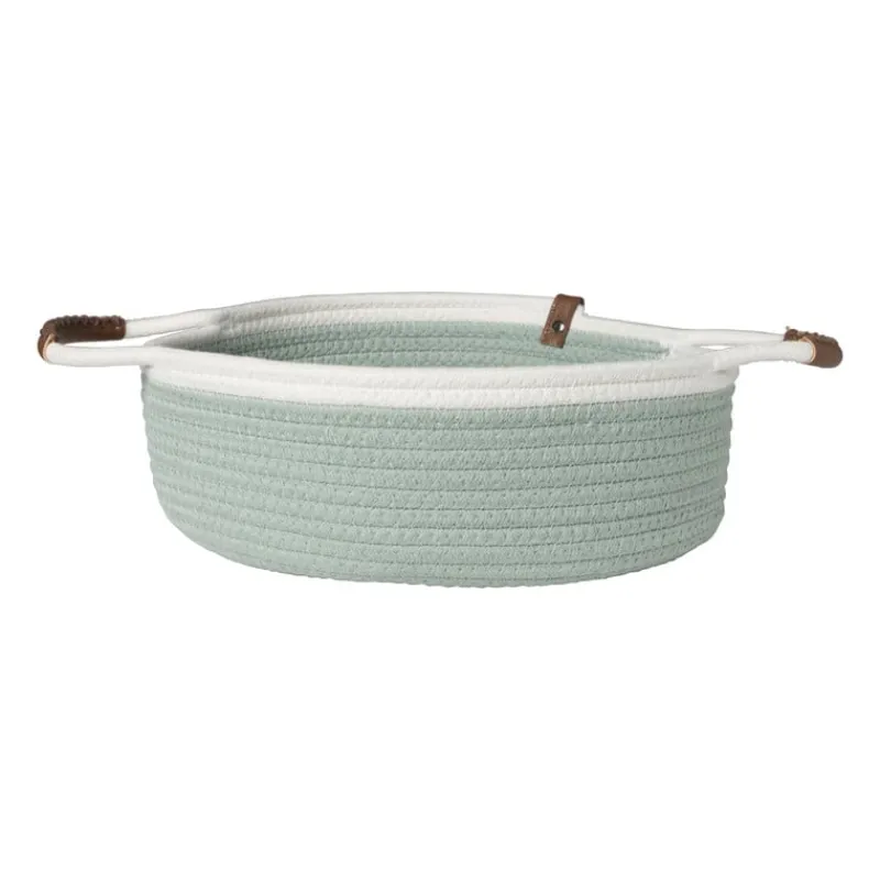 Xenos Manden|Manden-Mand colors laag - groen/wit - ø30x10 cm