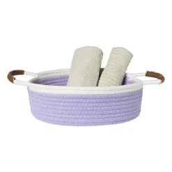 Xenos Manden|Manden-Mand colors laag - lila/wit - ø27x9 cm