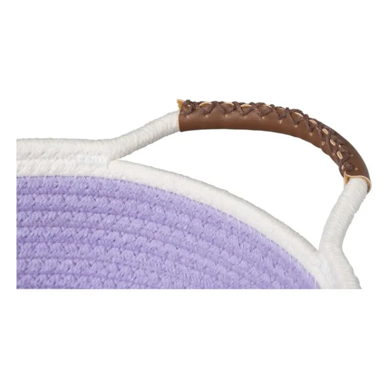 Xenos Manden|Manden-Mand colors laag - lila/wit - ø27x9 cm