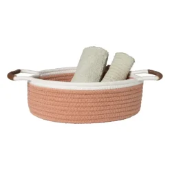 Xenos Manden|Manden-Mand colors laag - oranje/wit - ø30x10 cm