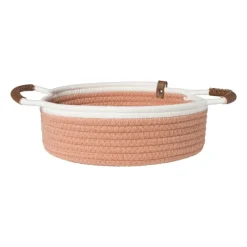 Xenos Manden|Manden-Mand colors laag - oranje/wit - ø27x9 cm