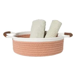 Xenos Manden|Manden-Mand colors laag - oranje/wit - ø27x9 cm