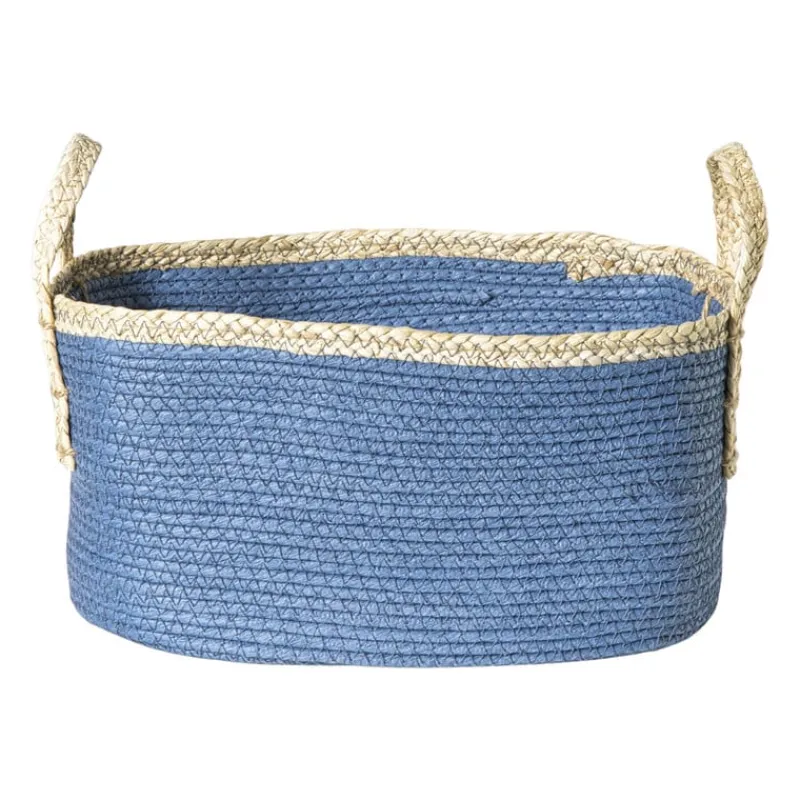 Xenos Manden|Manden-Mand colors rechthoekig - blauw/bruin - 16x30x20 cm