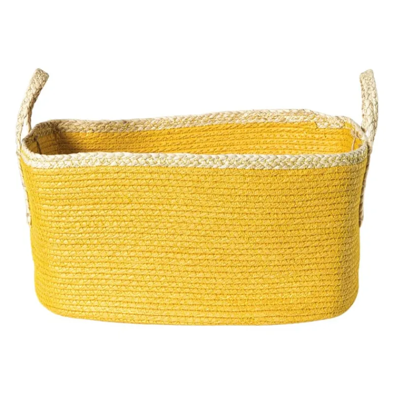 Xenos Manden|Manden-Mand colors rechthoekig - geel/bruin - 16x30x20 cm