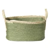 Xenos Manden|Manden-Mand colors rechthoekig - groen/bruin - 16x30x20 cm