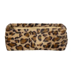 Xenos Manden|Manden-Mand luipaard - 11x30x20 cm - bruin/beige