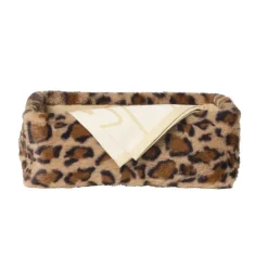 Xenos Manden|Manden-Mand luipaard - 11x30x20 cm - bruin/beige