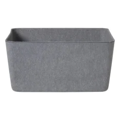 Xenos Manden|Manden-Mand vilt groot - grijs - 14x29x23 cm